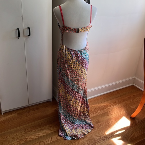 NWT Free People Kaleidoscope Dreams Midi Dress - Size Large - Picture 8 of 16